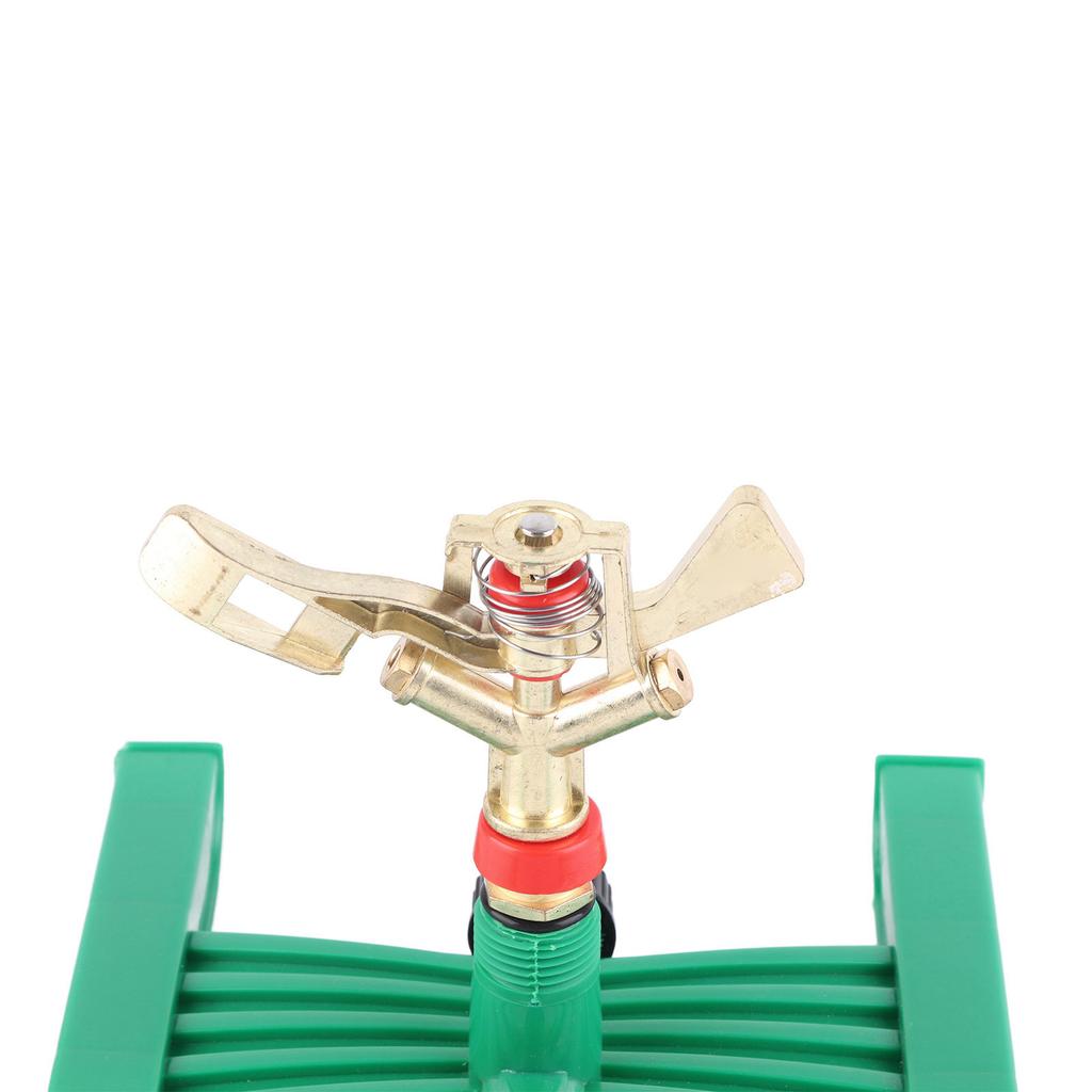 360 Degree Automatic Rotating Sprinkler with Base for Garden Lawn Irrigation System Watering Tool