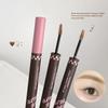 2-in-1 Dual-Ended Eyebrow Pencil & Tinting Mascara - Waterproof, Long-Lasting, Smudge-Proof, Natural Finish Eyebrow Makeup