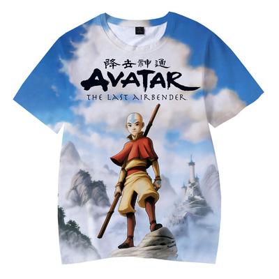 T Shirts Anime Avatar The Last Airbender 3D Print Kids T Shirt Fashion Casual  Cartoons T-shirt Boy Girl Children's Clothes