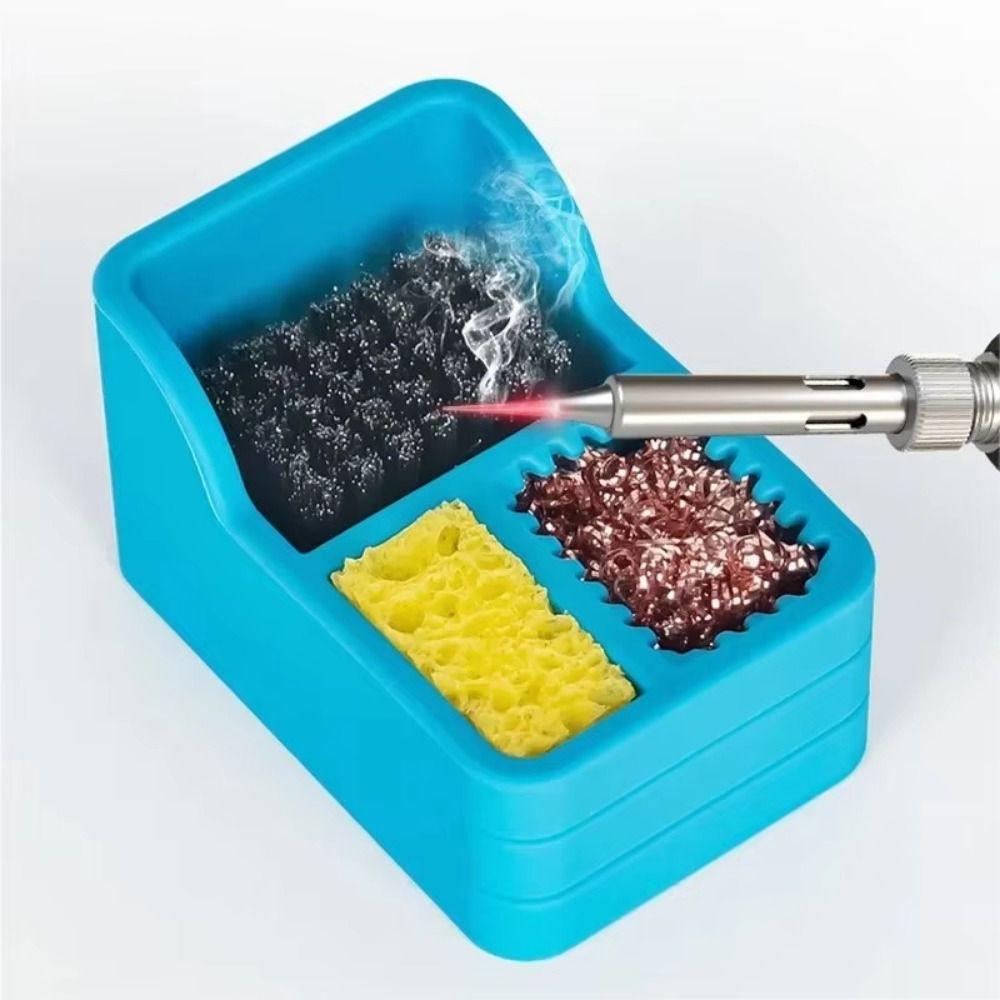 3 IN 1 Soldering Iron Tip Cleaner High Performances Welding Head Cleaner  Soldering Station