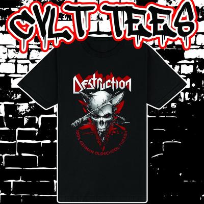 Koszulka Unisex ~ 100% Bawełna w stylu Destruction Band