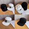 Letter W Cotton Blend Baseball Hat With Wide Brim And Letter Embroidery For Teens