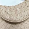 [Pre-Owned] Gemelli Brass Finish Intrecciato Woven Zipper Closure Lambskin Handheld Shoulder Bag - Very Good #1WVXD6B