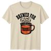 Brewed For Trouble TShirt Sarcastic Coffee Gift For Him And Her