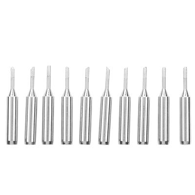 10 Stück Lötkolbspitze Messing Innenheizung Freier Lötkolben Konische Spitze
