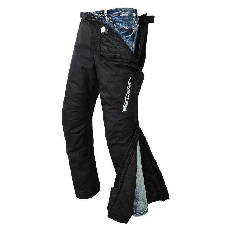 Mens Winter Motorcycle Riding Pants Warm Windproof Quick-Don Thermal Protective Gear Cold Weather