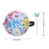 Colored Pins Floral Needle Holder Cotton Fabric Cover Pincushion Set  For DIY Crafts