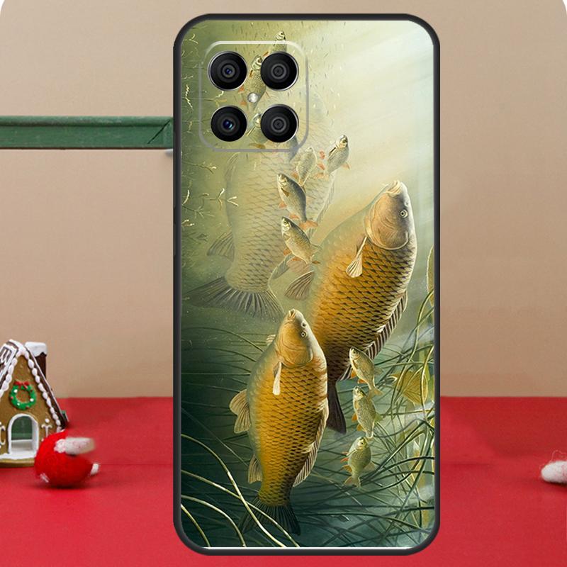 Karpfen Fisch Hülle Für Honor Magic 8 5 6 7 Lite Honor 400 Pro 200 70 90 X8c X8b X9a X9b X9c X9d Win Abdeckung