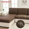 Wasserdichte Sofa-Sitzkissenbezüge Jacquard Elastisch Wohnsofa Schutzbezüge Luftstuhlabdeckungen Waschbare Abnehmbare Sofabezüge Wohnzimmer