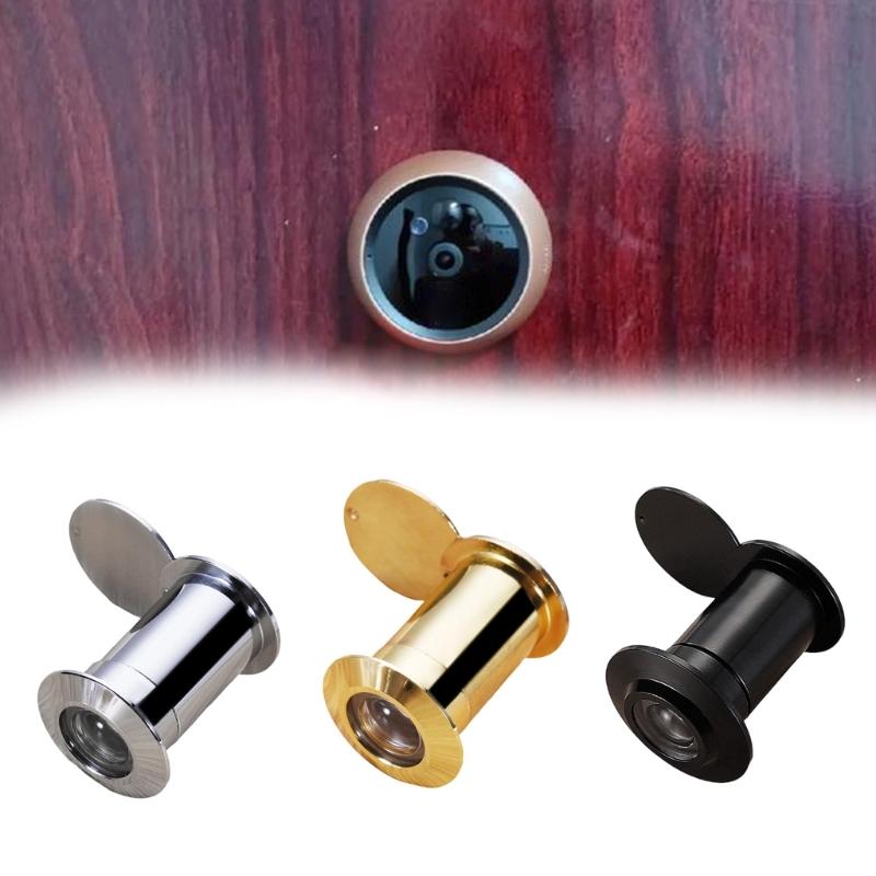 Modern Security Door Eye Viewer Peephole Home Security Scope Viewer Door Hardware for Enhanced Door Security Enduring