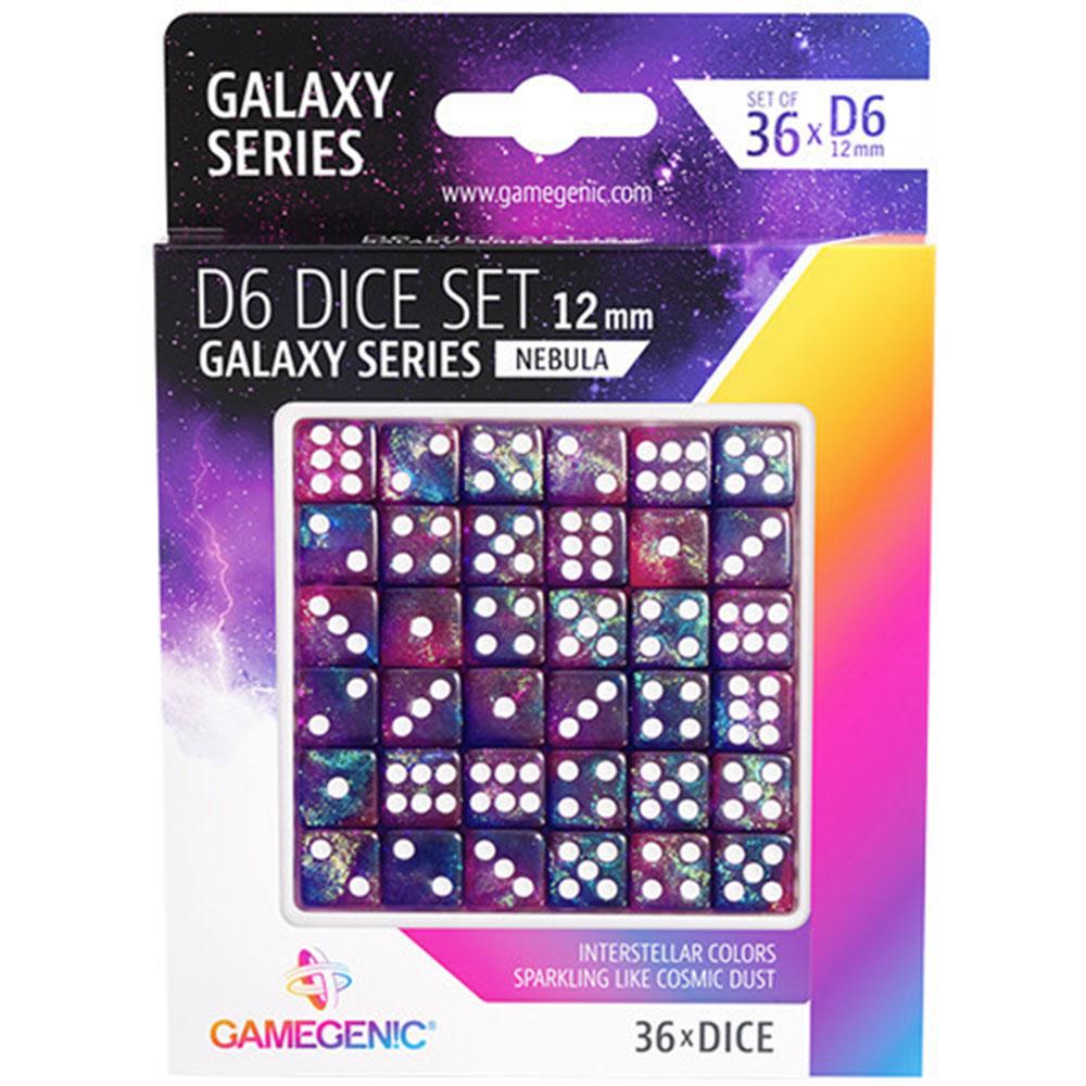 

Набор игральных костей Gamegenic Galaxy Series D6 12 мм (36pcs) (Туманность)