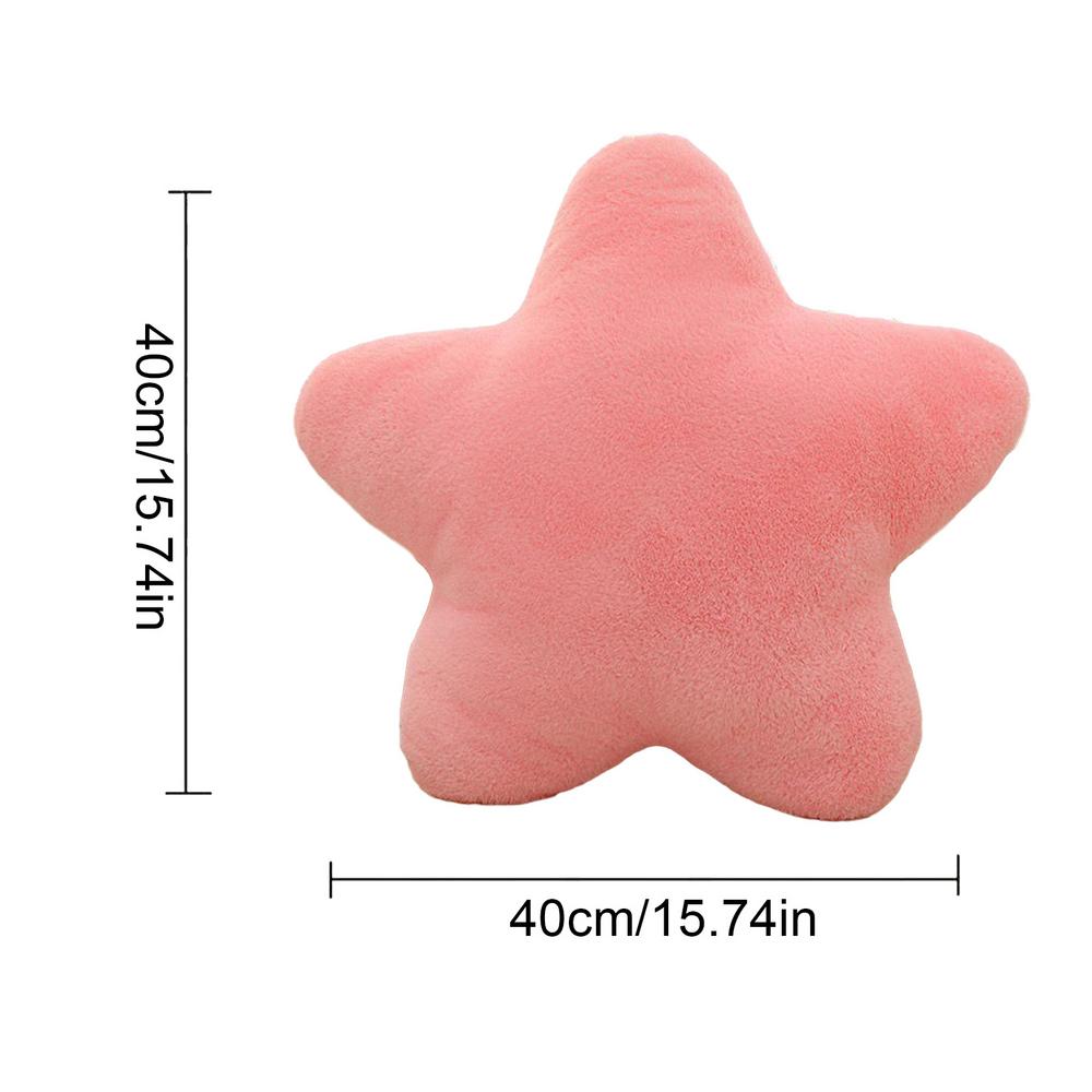 30CM Star Shaped Pillow Decorative Throw Pillow Soft Plush Toy Dormitory Sleep Sofa Chair Cushion Child Birthday Gift for Kids