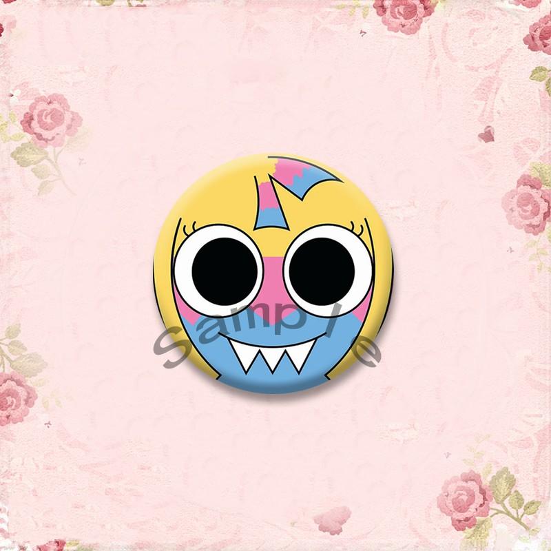 Game Peripheral Characters Brooches on Clothes Pebble Shelly Bobette Vee Cartoon Badge Collectible Lapel Pins Fans Jewelry Gifts