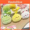 Adorable Plush Biu Biu Animal Head Keychain Creative Cartoon Keychain Gift