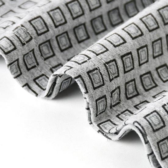 Men Boxer Underwear Elastic High Waist Design Plaid Print U-Convex Shorts Briefs Loose Fit Panties Daily Wear