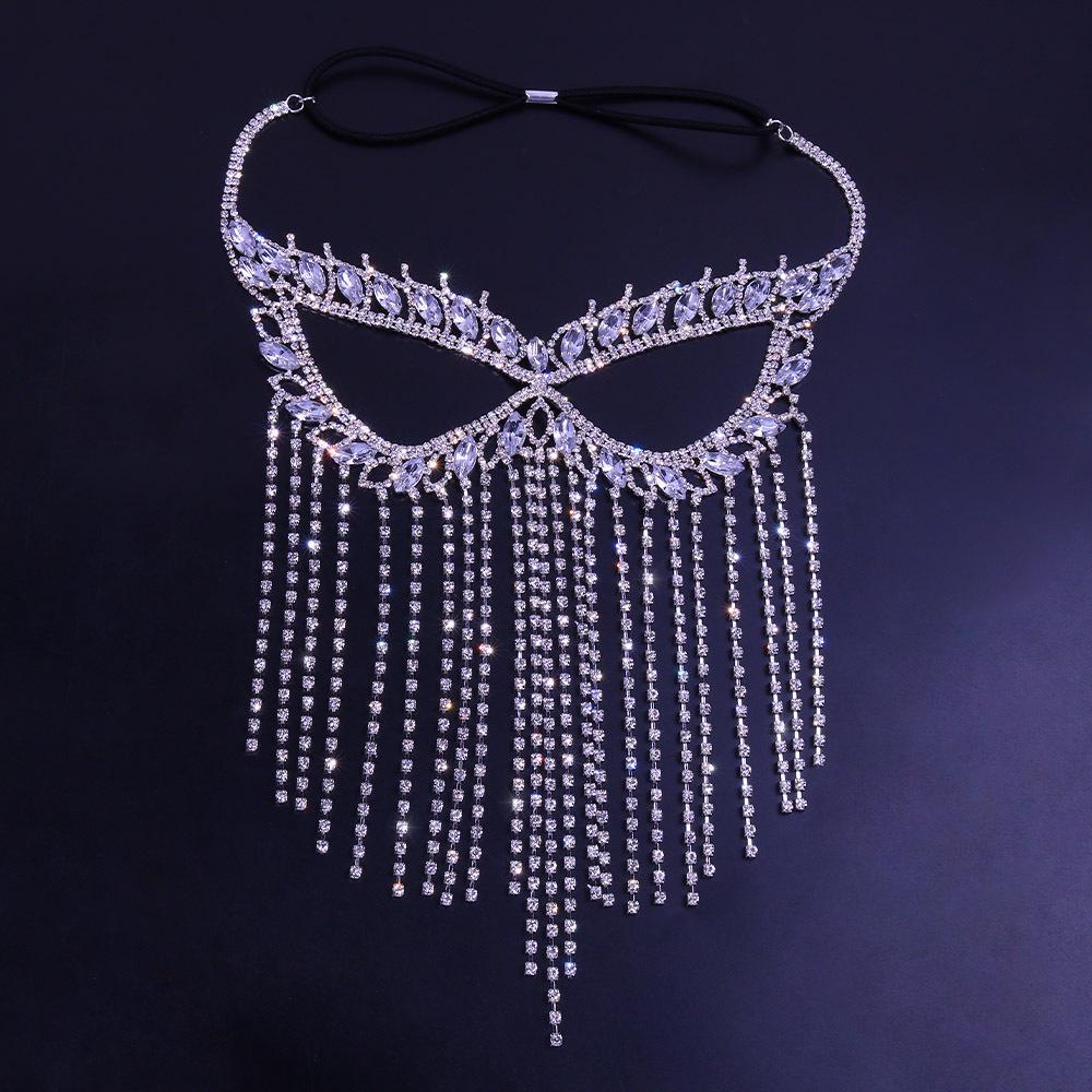 Neuer Stil Strass Halloween Party Make-up Maske - Modisches Europäisches und Amerikanisches Design