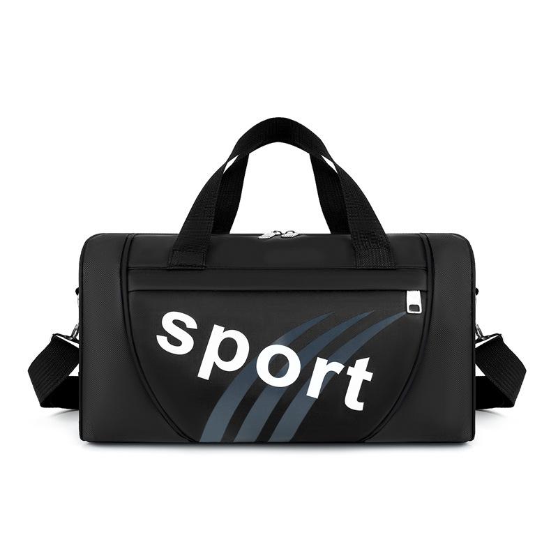 Unisex Solid Color Travel Crossbody Bag – One-Shoulder Fitness & Yoga Tote for Men & Women