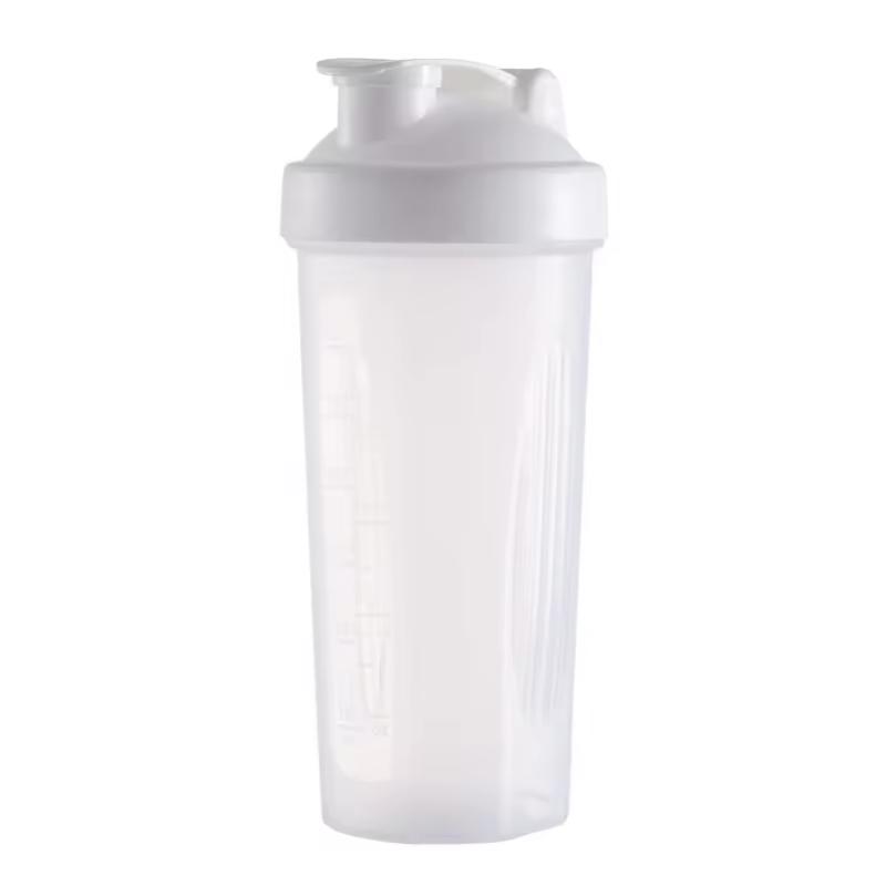 400ml/600ml Proteinový shaker Láhev Neprosakující Bez BPA Fitness láhev s nerezovou kuličkou pro venkovní posilovnu Sportovní míchací kelímek