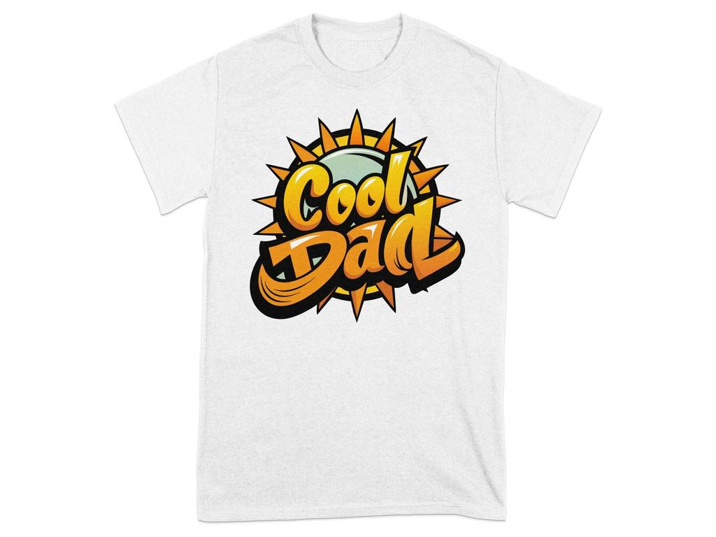 Cool Dad Graphic T-Shirt Unique Father's Day Gift Trendy Dad Shirt Cool Dad Summer Tee Fun Dad Casual Wear Men Clothing