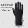 Ski Gloves Black Liner Inner Thin Touchscreen Usefulness Party Gloves Ultralight Sports Full Fingers Snowboard Accessories