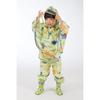skater rain poncho raincoat for children dinosaur picture suitable height 80-100cm rapo2-a