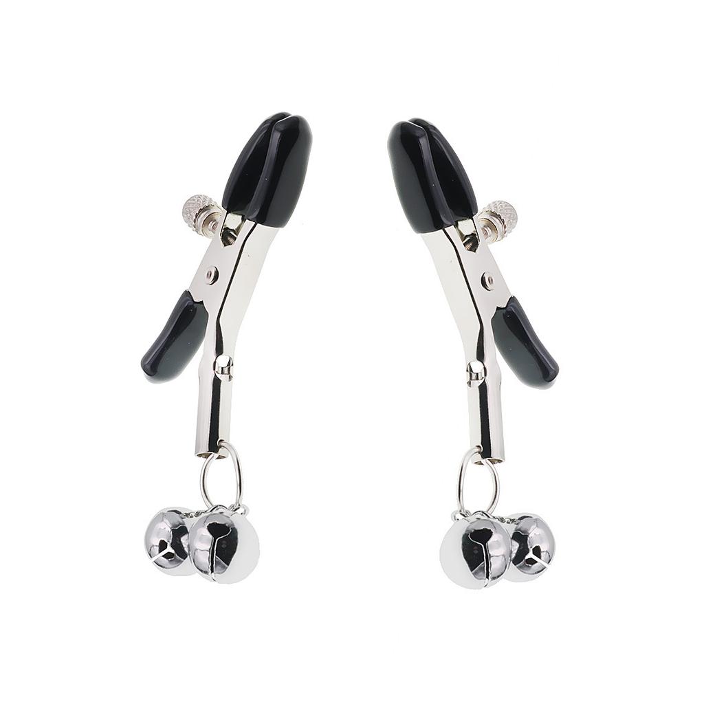 Metal Sexy Bell Nipple Clamp Mei Mei Clip Female Masturbation Adult Products Sex Toy Sex Tools
