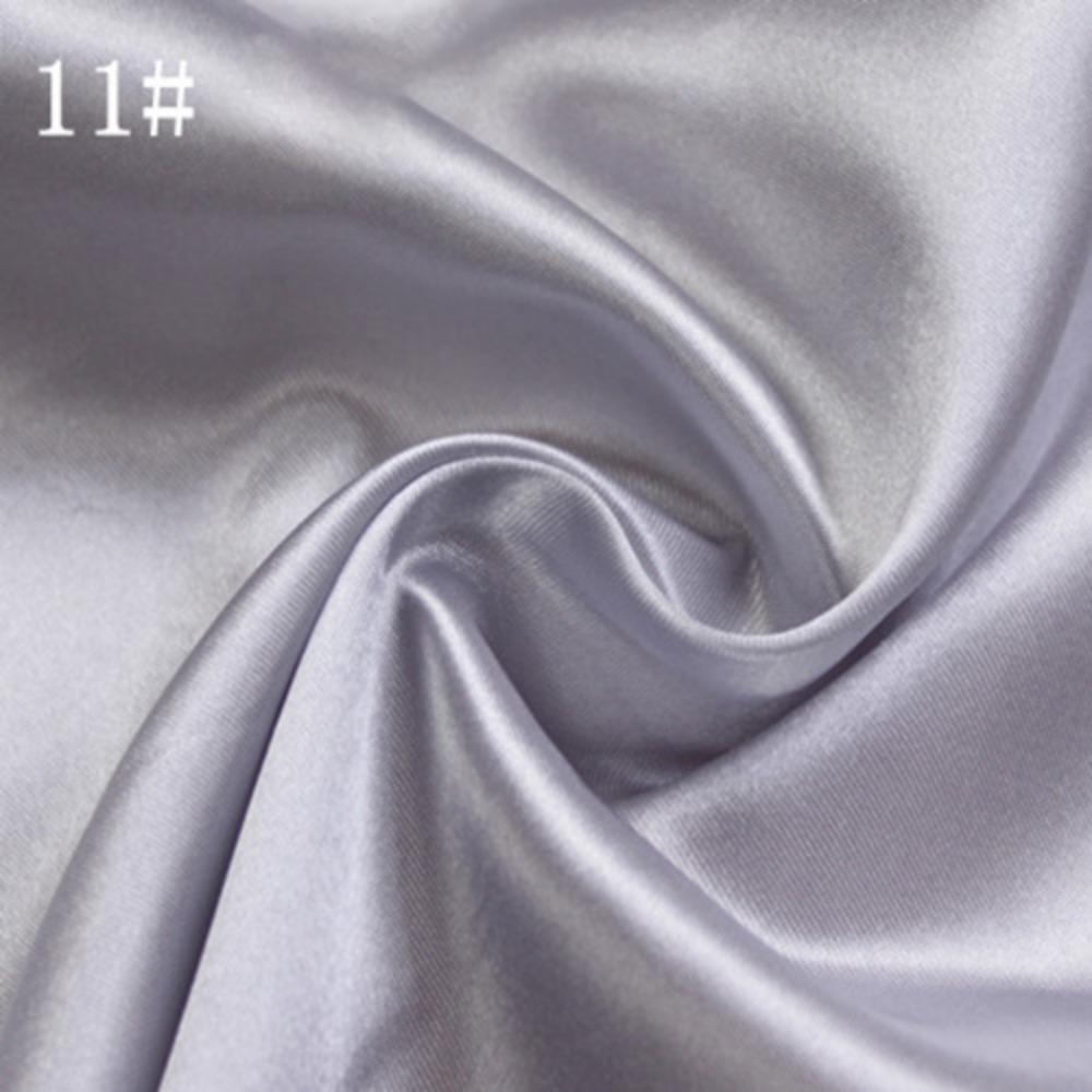 DIY 150*100cm Satin Fabric Handmade Imitation Silk Sewing Material Solid Color Clothing Fabric For Clothing Gift Box