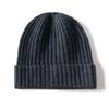 Treasure Series Cashmere Beanie: Unisex Thick Knit Wool Hat with Baby Yarn