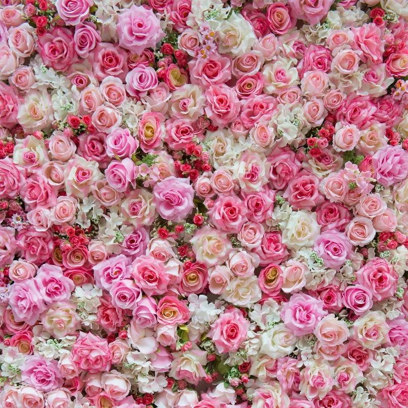 Temă florală Fundal pentru fotografie cu flori Studio Recuzită foto Fundal pentru petrecerea de nuntă