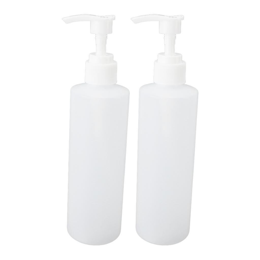 2pcs Massage Oil Warmer Replacement Bottle 250ml Refillable Professional Shampoo Pump Bottles for for Lotion Heater
