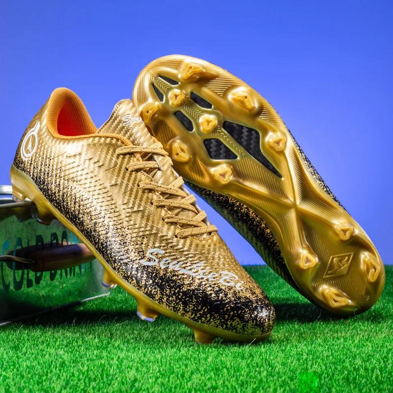 Low Price Hot Selling Men Soccer Shoes 5-a-side Indoor Soccer Boots Anti Slip Durable High-quality Professional Youth Sneakers