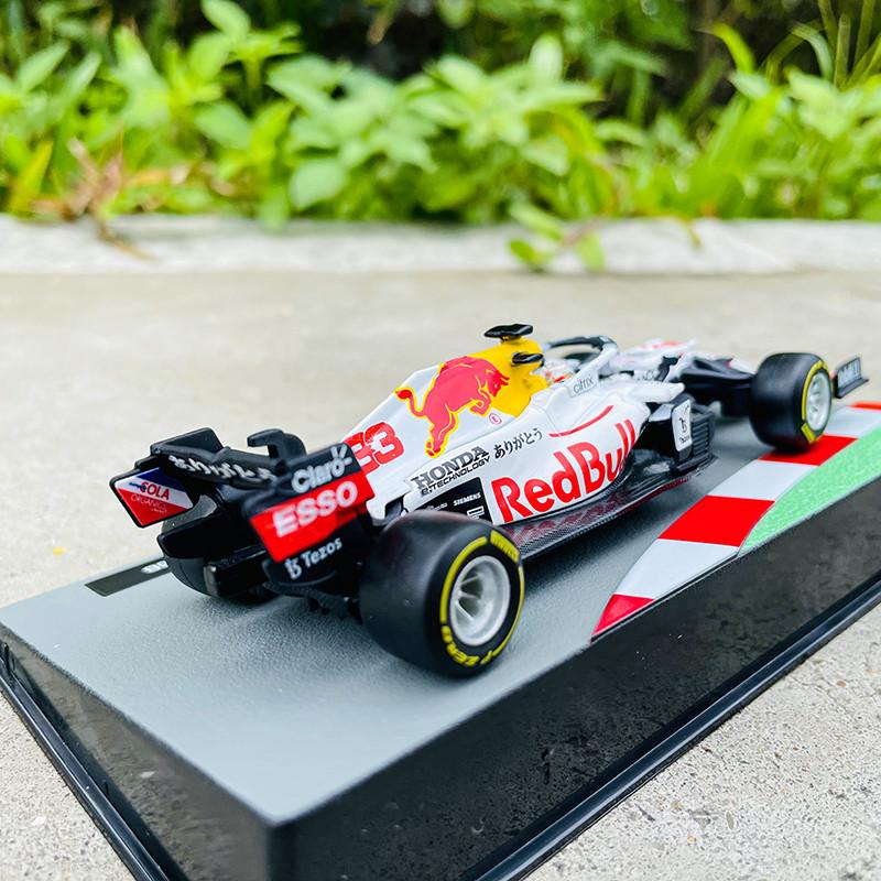 Burago 1:43 2021 F1 Red Bull Racing RB16B #33 Verstappen Türkei Sonderlackierung Renn-Die-Cast-Modell Legierungsauto Spielzeug