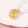 Golden Conch Style, Trendy and Fashionable, Versatile, Light Luxury Necklace, Collarbone Chain for Women