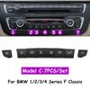 F20 F21 F22 F30 F31 F32 F35 F34 F36 F45 Dashboard Console AC Air Vent CD Player Control AC Button MAX AUTO Repair Kit For BMW