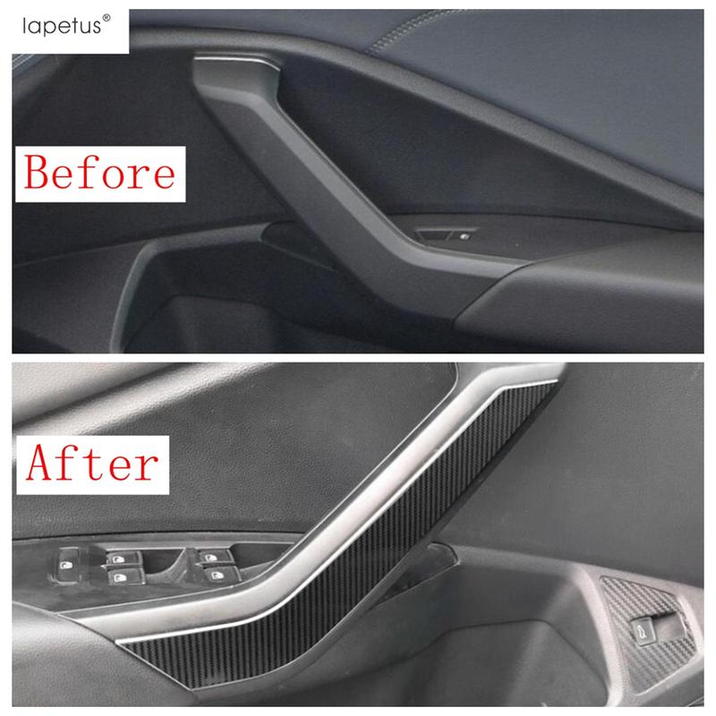 Car Inner Door Armrest Panel Strip Decoration Cover Trim For Volkswagen Jetta Mk7  -  Matte / Carbon Fiber Accessories