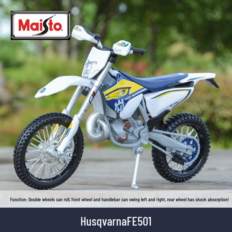 

Мотоцикл эндуро Husqvarna FE 501 1:Модель масштаба 1:12 от Maisto