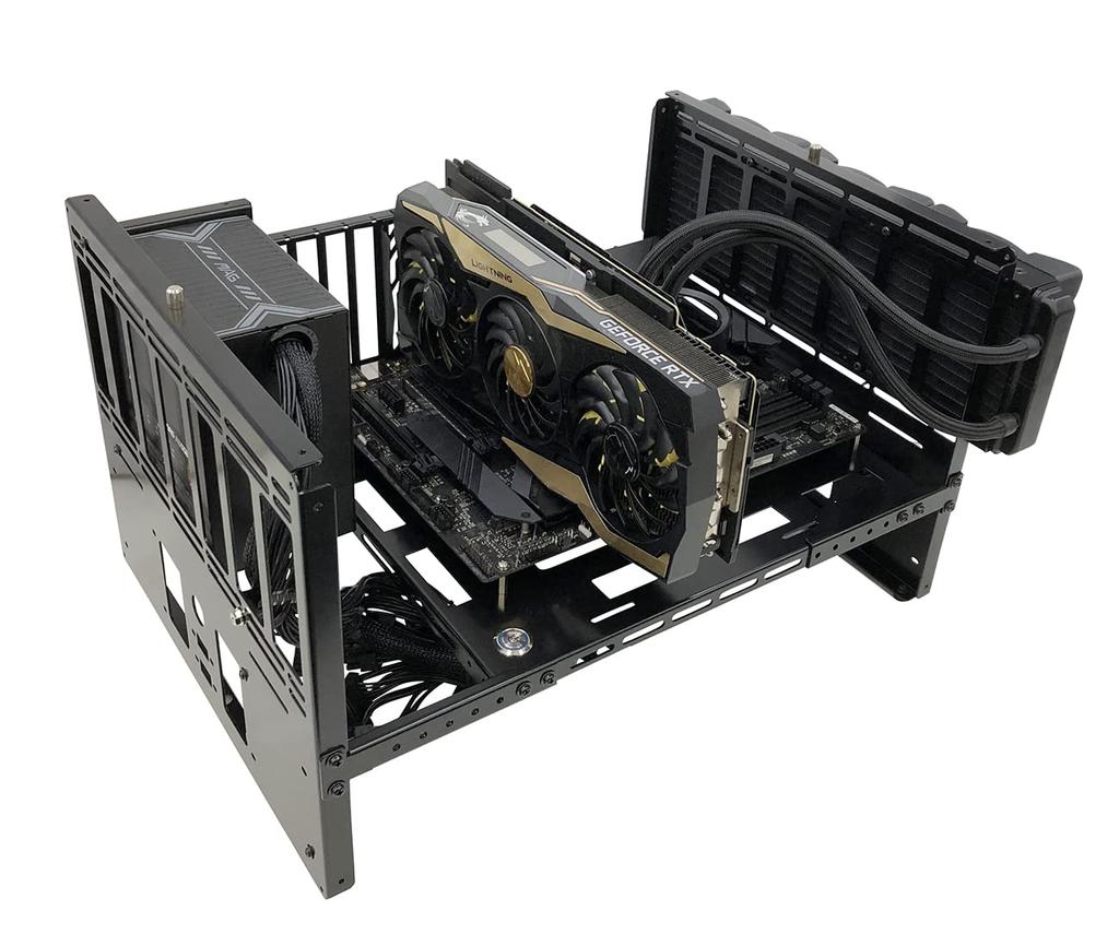 Shinwa Sangyo Nagao Seisakusho 3way Open Frame Stack Type Black SS-NFRAME-STACK (painted)