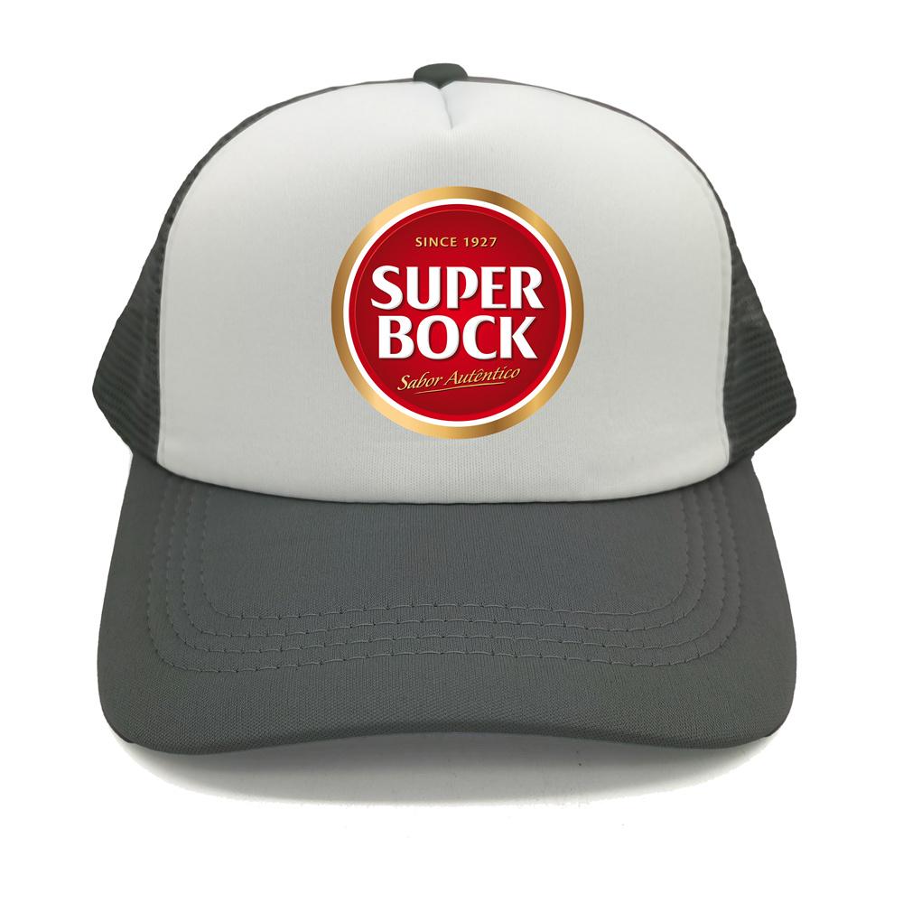 Berretto Trucker Super Bock Unisex Cappello Divertente Cappellino da Baseball Fresco Estivo Cappellini Unisex a Rete