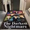 Detective Conan Night Mystery Printed Rug Soft Nonslip Carpet For Gaming Room Computer Chair Home Decor Great Holiday Gift