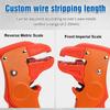 2 In 1 Automatic Quick Strip Quickstriper Wire Striper Self Adjusting Wire Stripper Multifunctional Wire Stripper Crimper Cable