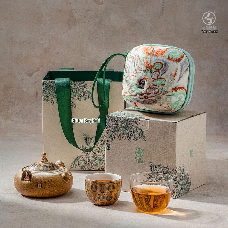 Wanqiantang Portable Ceramic Quick Tea Set