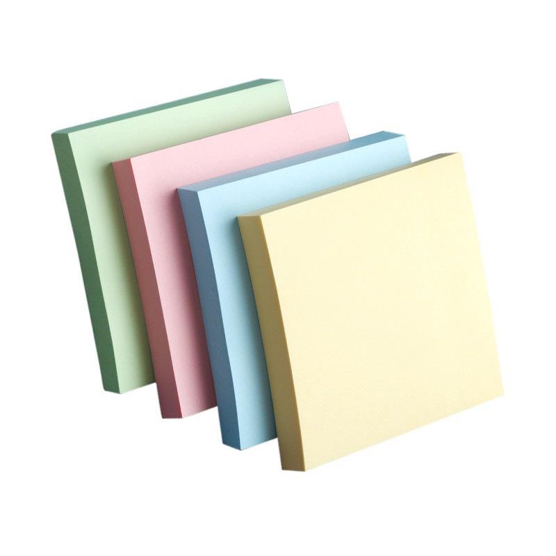 5 Color Sticky Notes: Creative, Cute, Stickable & Removable Memo Pads and Label Stickers