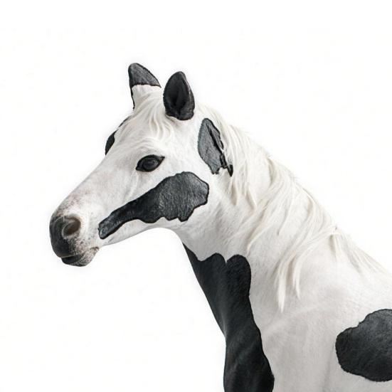 Simulation Horse Figurine Hand-Painted Stallion Mare Collectible Model Lifelike Farm Animal Educational Toy Decoration Horse Lover Gift
