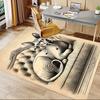 1 STuks Sphynx Kat Extra Groot Antislip Vloerkleed, Kantoor, familie, slaapkamer Groot Vloerkleed Binnenvloerkleden, Levendige Kleuren