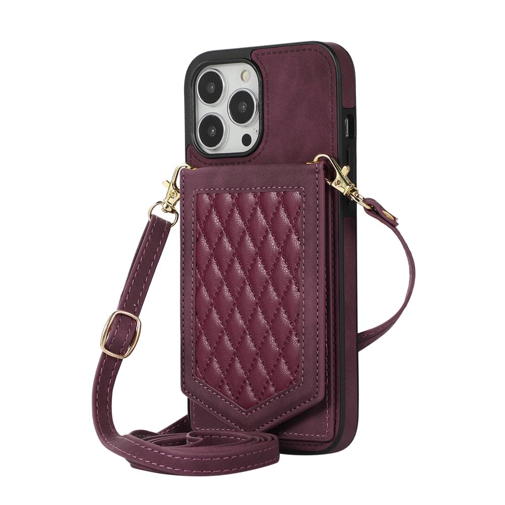 RFID Blocking Leather Case for iPhone 16 14 15 13 11 12 Pro Max XR Xs Max 8 7 Plus 16E Makeup Mirror Wallet Card Holder