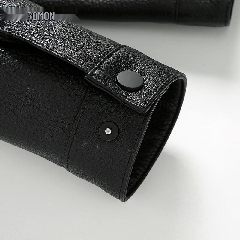 Romon Men's Genuine Goatskin Leather Jacket