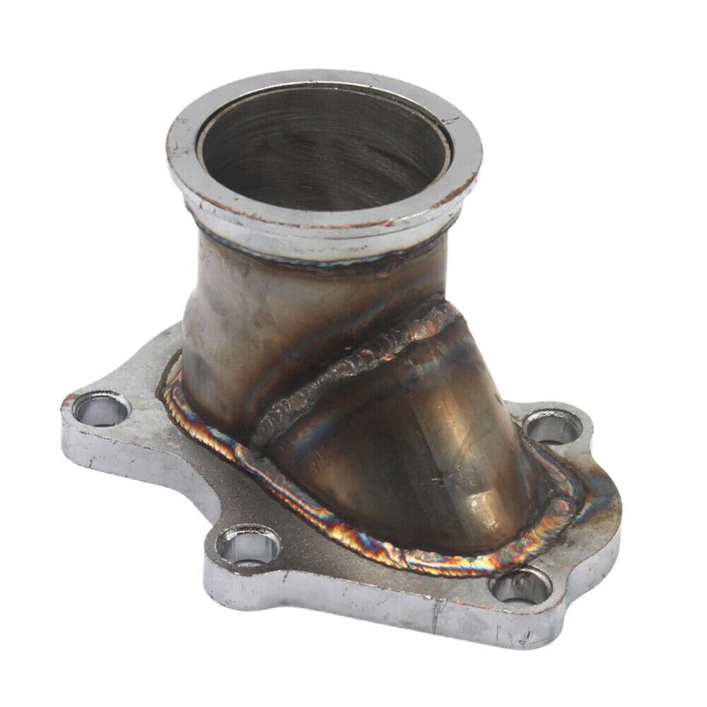 TD04 5-Bouts Downpipe Flens naar 2,5" V-Band Conversie Adapter Voor Subaru WRX