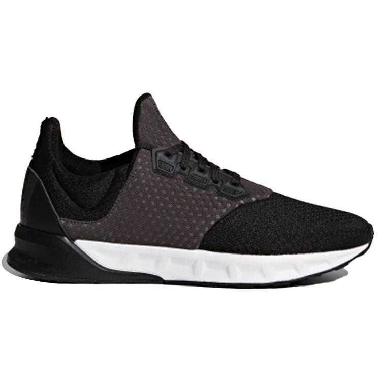 Adidas Falcon Elite 5 Comfortable Versatile Fabric Non-Slip Breathable Mid-Top Casual Running Shoes Men Sneaker Black White BA8166