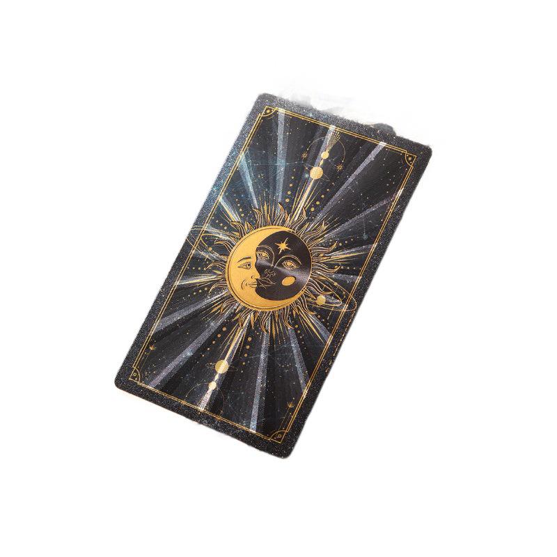 Genuine Weite Gold Foil PET Tarot Deck - Full Set Printed Tarot Board Game Cards