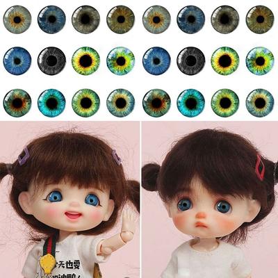 20 adet/10 çift 6mm-20mm Kukla Kristal Gözler Kristal Bebekler Kendin Yap Aletleri Kendin Yap Bebek Aksesuarları